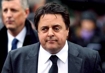 Nick Griffin - Known for making remarks like, “There’s no such thing as a Black Welshman,” U.K. politician and chairman of the British National Party Nick Griffin told BBC that “they need to sink several of those boats,” regarding boats carrying undocumented immigrants to Europe. He then clarified, saying, &quot;I didn't say anyone should be murdered at sea. I say boats should be sunk, they can throw them a life raft and they can go back to Libya.”(Photo: Dan Kitwood/Getty Images)