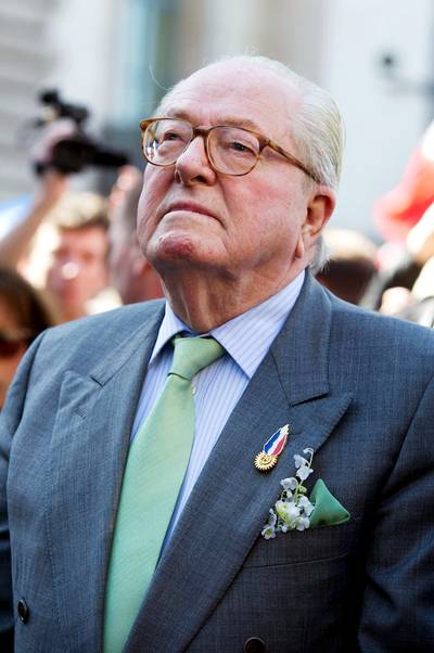 Jean-Marie Le Pen - An advocate of unyielding immigration restrictions (particularly for North Africans) long-serving French politician Jean-Marie Le Pen has been convicted of racism or anti-semitism at least six times, reported AP. He also complained that there were too many “players of color” on the 1996 French World Cup squad and that they do not reflect France’s identity.(Photo: Pascal Le Segretain/Getty Images)