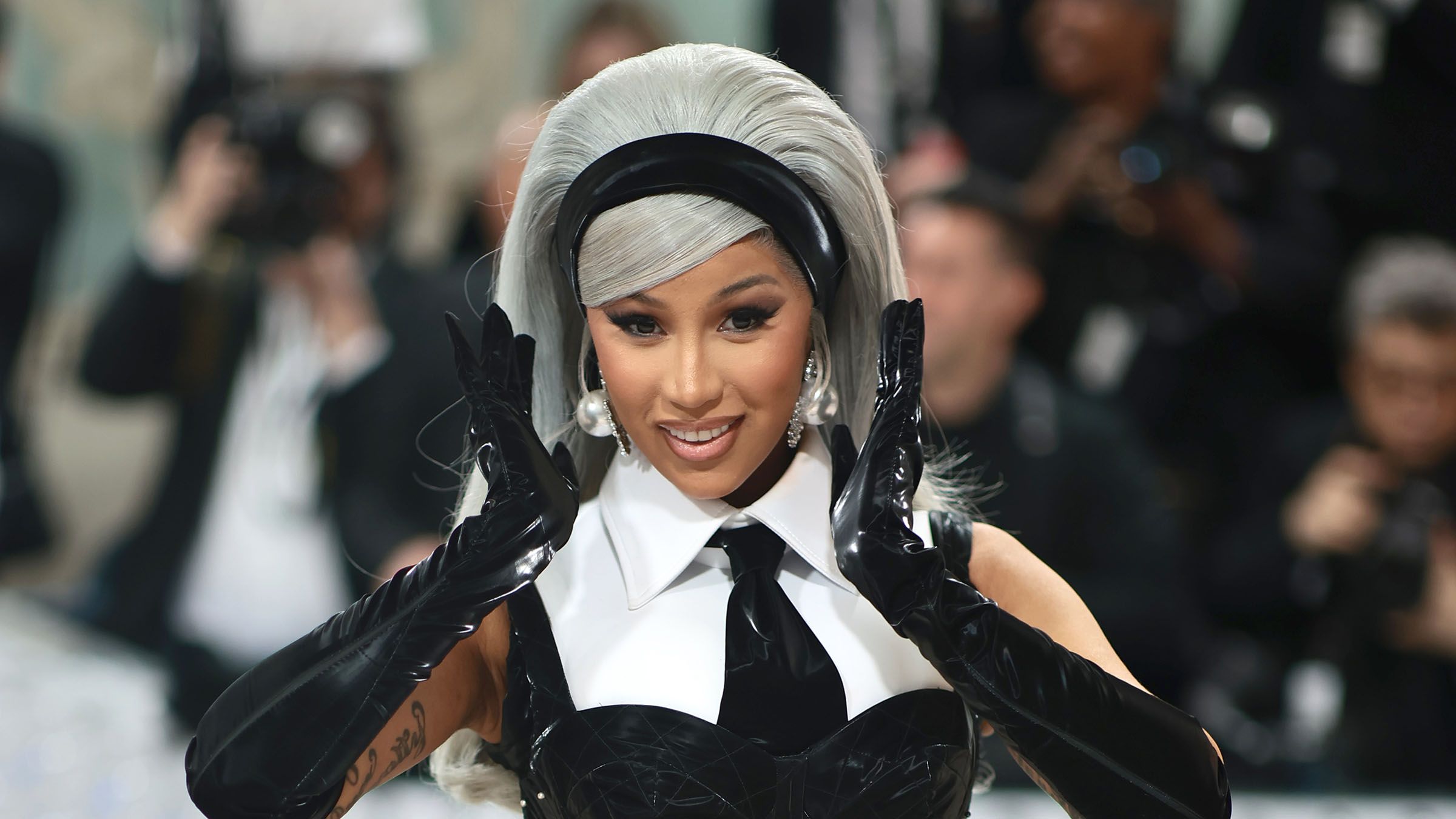 Cardi B Was Anxious About Her Met Gala Look: 'Imagine Competing With ...