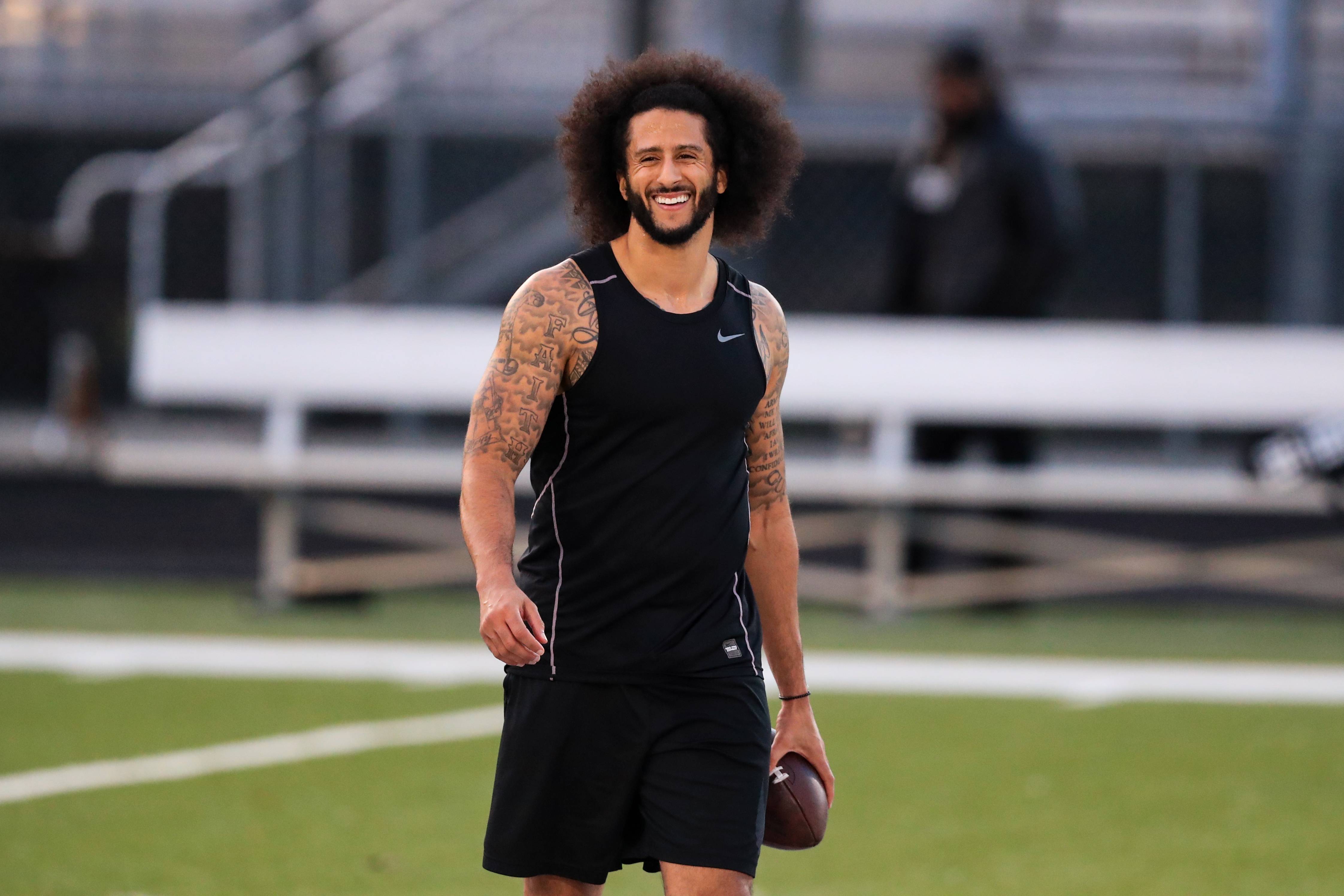 Colin Kaepernick Posts Upper Body Workout Video On Twitter