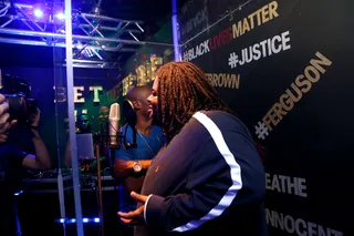 Big T puts on for Chicago.&nbsp;  - (Photo: Johnny Nunez/BET)