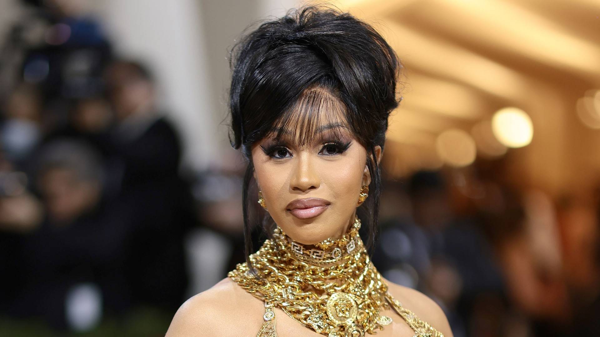 Cardi B and Megan Thee Stallion's 90s Updo Hairstyle Trend