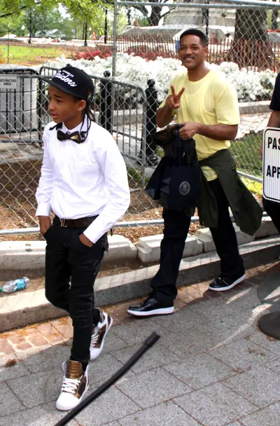 Jaden Smith Wears Louis Vuitton T-Shirt, Sneakers and a Louis