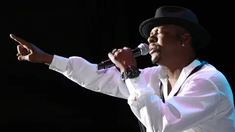 Bobby Brown - Hours after discovering his ex-wife was found dead, Bobby Brown went onstage in Southaven, Mississippi, and told the crowd: &quot;First of all, I want to tell you that I love you all. Second, I would like to say, I love you, Whitney. The hardest thing for me to do is to come on this stage.&quot; (Photo: Walik Goshorn / Retna Ltd.)