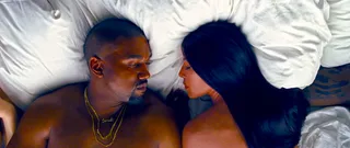 KANYE WEST FT. RIHANNA - FAMOUS&nbsp;&nbsp;&nbsp;&nbsp;&nbsp;&nbsp;&nbsp;&nbsp; - Cover your eyes, kids, this is not your normal hip-hop video. Instead, this is art at its finest and most creative! Kanye West shows just how raw he can get by having nude wax figures made of a few very famous individuals, including him and his wifey Kim.(Photo: GOOD Music, Def Jam Recordings)&nbsp;&nbsp;&nbsp;&nbsp;&nbsp;&nbsp;