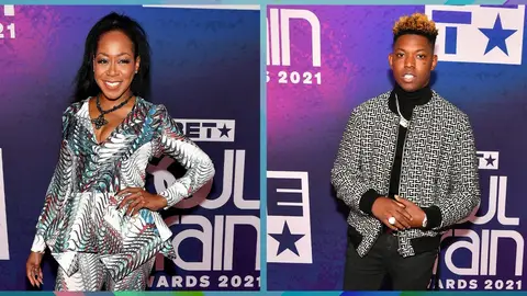 2021 Soul Train Awards: Bold Patterns Spotted On The Red Carpet 