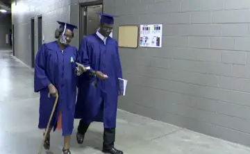 A mother and her son overcome many obstacles and comes out victorious graduating from college at the same time.