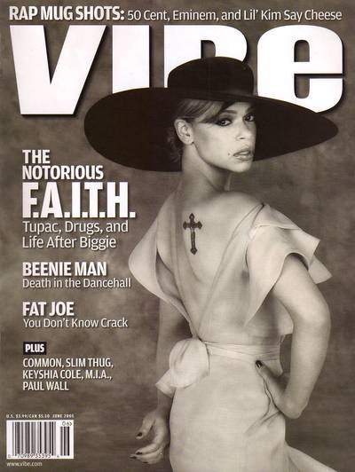 Faith Strong - The first lady of Bad Boy turned into the first lady (in 2005 after leaving Bad Boy Records) to move over to Capitol Records. Still, after all those years, looking good.(Photo: VIBE Magazine, June 2005)