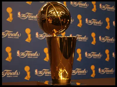 Los Angeles Lakers receive Larry O'Brien Championship Trophy