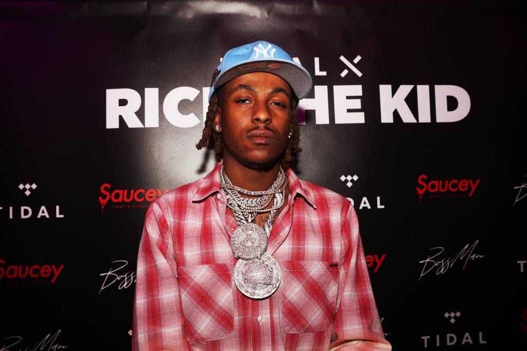 NEW YORK, NEW YORK - MARCH 11: Recording artist Rich the Kid attends the Tidal X Rich The Kid "Boss Man" Album Release Party on March 11, 2020 in New York City. (Photo by Johnny Nunez/WireImage)