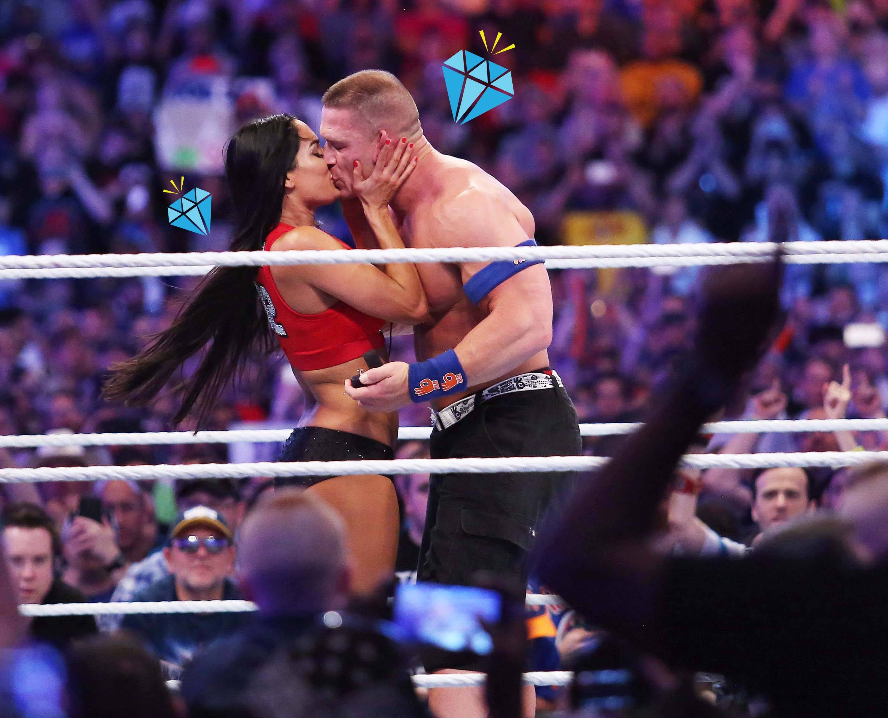 Wwe Nikki Sex - WrestleMania 33' Included John Cena Proposing to Nikki Bella | News | BET