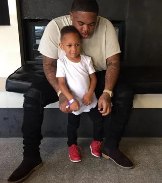 Family First - "Family first, no friends; ain't no love for the snakes." — "Shooters" (Photo: DJ Mustard via Instagram)