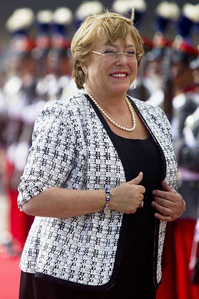 Chile President Puts an End to Nation’s Abortion Ban - Chile's President Michelle Bachelet has tabled a bill in Congress to legalize abortion for victims of rape or where the mother’s life is endangered by pregnancy, NY Daily News reports. This transition is major given that Chile is a Roman Catholic country where abortion is currently punishable by up to five years in jail. &quot;Facts have shown that the absolute criminalization of abortion has not stopped the practice,” President Bachelet said. &quot;This is a difficult situation and we must face it as a mature country.&quot;(Photo: AP Photo/Moises Castillo)