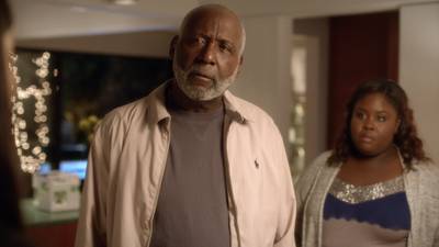 Dad Steps In  - Paul Sr. steps in to mediate the drama between his daughter and granddaughter, and it's not pretty.   (Photo: BET)