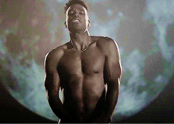 &quot;Dancing in the Dark&quot; — Luke James - As amazing as &quot;Dancing in the Dark&quot; is sonically, many were curious to see what the visual would look like, and Luke took his fans all by surprise with his direction. Going fully nude for the video — sorry, gals, we've got to keep it PG here — Jessie J's man brought a whole new meaning to &quot;R&amp;B heartthrob.&quot; Where's the fan?(Photo: Island Records)