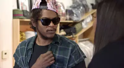 Ab-Soul Tours LA - Ab-Soul took time out of his busy schedule to take pop culture guru Karen Civil to some of his favorite LA spots. In the three minute clip, Ab-Soul stops by RIF Los Angeles to cop some new gear and FourTwoFour for some new shades. Find out where he likes to eat and more, here.(Photo: Courtesy The FADER via Youtube)