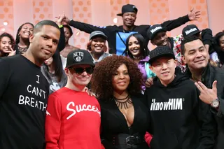 3. 106 &amp; Park Says Goodbye to the Airwaves - In December 2014, BET's longest-running series aired its final episode with a star-studded farewell. AJ and Free, the original hosts of the countdown show, which launched in 2000, returned to MC the finale. But with one door closing, another opens and 106 will now air exclusively on BET.com.(Photo: Bennett Raglin/BET/Getty Images for BET)