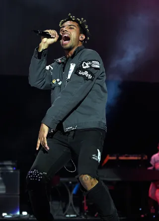 All Or Nothing - Even&nbsp;Vic Mensa&nbsp;rocked the crowd.&nbsp;(Photo: Kevin Mazur/Getty Images for TIDAL)