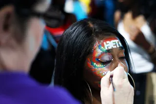 Face Paint - (Photo: Tibrina Hobson/Getty Images for BET)