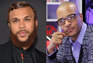 "Classic Man" Remix ft. T.I. (May 22, 2015) - Lately we've seen T.I. bless a lot of upcoming ATLiens, but he stepped outside of that to lend a verse to Jidenna's summer hit "Classic Man." His feature sits comfortably amongst Jidenna's vocals and it feels like a perfect match. T.I. is definitely a classic man!(Photos from left: Kevork Djansezian/Getty Images, Mary Clavering/Young Hollywood/Getty Images)