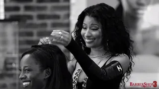 Barbershop 3 - May 2015 - Nicki Minaj lands herself a role in Barbershop 3 alongside Ice Cube, Anthony Anderson, and Cedric the Entertainer. She'll be playing a sassy new hairdresser named Draya. She's been flying to Atlanta filming the movie and she seems really excited about it. (Photo: Ice Cube/Cube Vision via youtube)