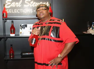 Start Your Engines - E-40&nbsp;really delivered Christmas in the hood when he chased Sharp on All 4 Corners with the announcement of Sluricane Hurricane. His latest venture in the beverage game is a Bay Area remix of the drink known simply as hurricane, and is inspired by the most popular single from his group The Click, released in 1995.(Photo: Gabe Ginsberg/Getty Images for Nightclub &amp; Bar Media Group)