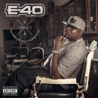 Be About Your Paper - Just in time for the winter holidays, E-40 kept the block hot with the full release of&nbsp;Sharp on All 4 Corners 1 and 2. Word is he's rounding out that square with volumes&nbsp;3 and 4&nbsp;this year.(Photo: Heavy on the Grind Entertainment)