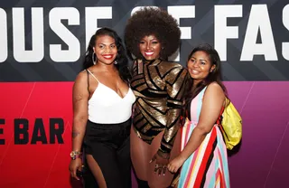 Amara La Negra With Fans - (Photo: Tibrina Hobson/Getty Images for BET)