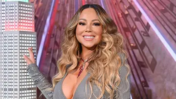 Mariah Carey on BET Buzz 2020.