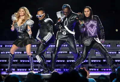 Black Eyed Peas &quot;Let's Get It Started&quot; - In 2004, the Black Eyed Peas' &quot;Let's Get It Started&quot; became a mandatory pump up song, and ESPN and ABC oblidged, using the hit in their promos.&nbsp;(Photo: Christopher Polk/Getty Images)