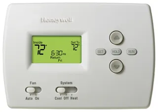 Manage Your Thermostat - Keeping your home 2˚ F cooler in the winter and 2˚ F warmer in summer can save us more than a third of a ton of carbon dioxide emissions per year.   (Photo: Courtesy Honeywell)