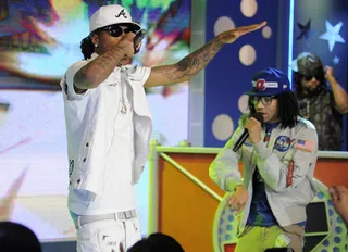 Freshman Go To Guy - A 2012 XXL Freshman the rapper/crooner has spent the most of this year living up to the hype. Releasing his debut album Pluto and doing features for most of today's major players such as T.I. Rick Ross, DJ Drama and others.&nbsp;(photo: John Ricard / BET)