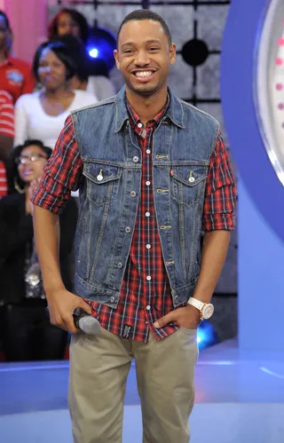 Terrence J on his relationship with his mom:&nbsp;&nbsp; - “It’s kind of like the opposite in real life. In my mom and my relationship I’m kind of like the dad sometimes.”(Photo: John Ricard/BET)