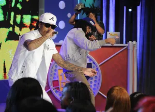 Lets Get It - Future performs at 106 &amp; Park, April 20, 2012. (Photo: John Ricard / BET)