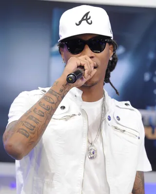 Representin' The Future - Future at 106 &amp; Park, April 20, 2012. (Photo: John Ricard / BET)
