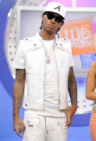 Future - If you’re watching the 106 &amp; Park “Live! Red! Ready!” Pre-Show on Sunday July 1 at&nbsp;6P/5C you’ll see music stars walk the red carpet rocking the freshest fashion looks and performing the hottest songs out at the same damn time. ATL hitmaker Future will work his magic on stage as he is among the power-packed line up of performers.(Photo: John Ricard/BET)