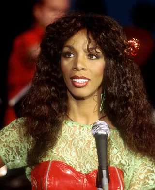 Donna Summer - Disco Queen Donna Summer co-hosted an episode of American Bandstand in 1978. In the interview she talked about her movie Thank God It's Friday, in which Summer performs "Last Dance," which would later win her the Academy Award for Best Song the following year.(Photo: Ron Wolfson/Landov)