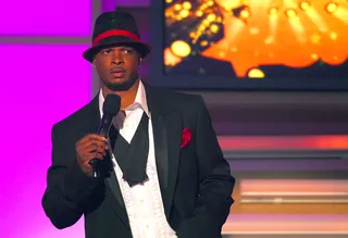 Damon Wayans - The MC of the night gets goofy onstage with a look that says, &quot;Homie don't play that.&quot; (Photo: M. Caulfield/WireImage.com/Getty Images)