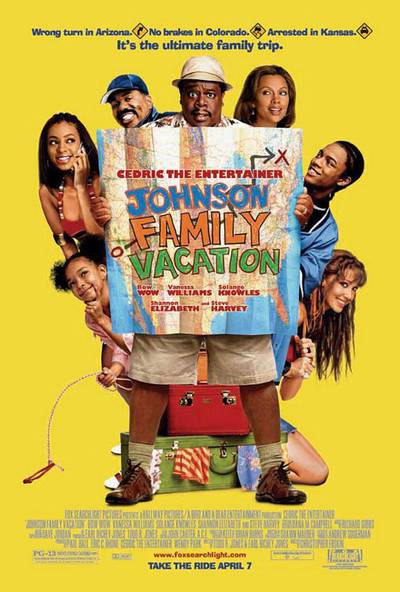 Johnson Family Vacation, Saturday at 10P/9C - Cedric the Entertainer's taking his family on a 'happy' vacation.Take a peek at other Black family films. Encore presentation on Sunday at 7:30P/6:30C.(Photo: Fox Searchlight Pictures)