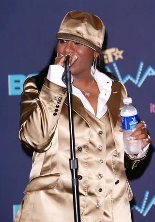 Missy Elliott - The multi-talented singer, songwriter and dancer, who also performs "Touch It (Remix)," receives three 2006 BET Awards nominations, including Best Female Hip Hop. (Photo: Ron Wolfson/WireImage.com)