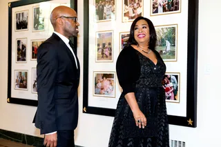 Pinch Me! - Writer and producer Shonda Rhimes and Scott Brown were clearly thrilled to be at the White House. (Photo: Andrew Harnik/AP Photo)
