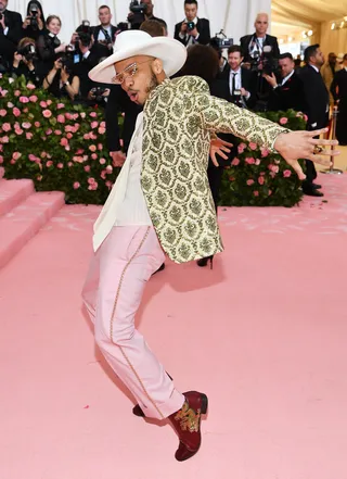 Anderson. Paak in Gucci&nbsp; - (Photo: Dimitrios Kambouris/Getty Images for The Met Museum/Vogue)&nbsp;
