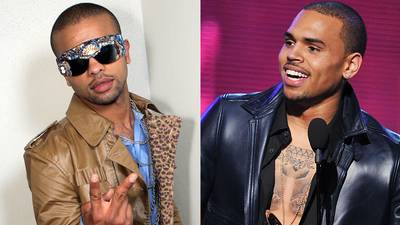 Chris Brown vs. Raz-B - &quot;Im just sittin here Thinking how can n---a like @ebenet [Eric Benet] and @chrisbrown disrespect women as Intelligent as Halle Berry, Rihanna.&quot; Back in December 2010, that pondering tweet from former B2K&nbsp;singer Raz-B launched Chris Brown into a homophobic attack that would force him to apologize to his gay fans. Throughout the Twitter back and forth, Brown made fun of Raz-B’s claims that he was molested while a member of the popular boy band.(Photos from left: Adrian Sidney/PictureGroup, Kevin Winter/Getty Images)