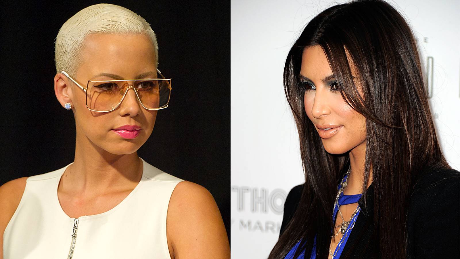 Amber Rose Vs Kim Image 6 From The Sexiest Music Biz Catfights Bet