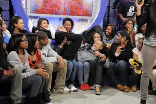 Move the Crowd - Terrence J at 106 &amp; Park, April 9, 2012. (photo: John Ricard / BET)