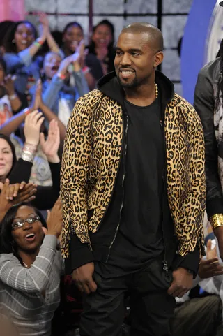 Kanye West on comparing Kim Kardashian to Beyoncé:&nbsp; - "I would never compare anyone to my friend's wife. Come on now, that doesn't even sound like me."(Photo: John Ricard/BET)