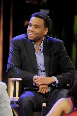 Michael Ealy on which character-type&nbsp;from&nbsp;Think Like a Man&nbsp;he more closely resembles: - "I’m probably in the noncommittal phase.”(Photo: John Ricard/BET)