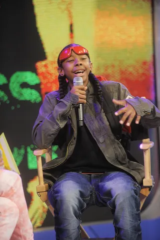 Ray Ray of Mindless Behavior - Ray Ray at 106 &amp; Park, April 4, 2012. (photo: John Ricard / BET)