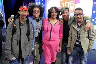 The Takeover - Mindless Behavior at 106 &amp; Park, April 4, 2012. (photo: John Ricard / BET)