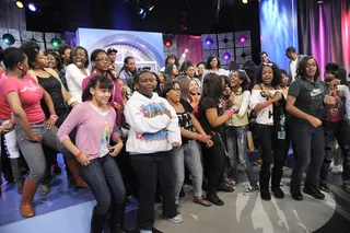 Live - The livest audience at 106 &amp; Park, April 4, 2012. (photo: John Ricard / BET)